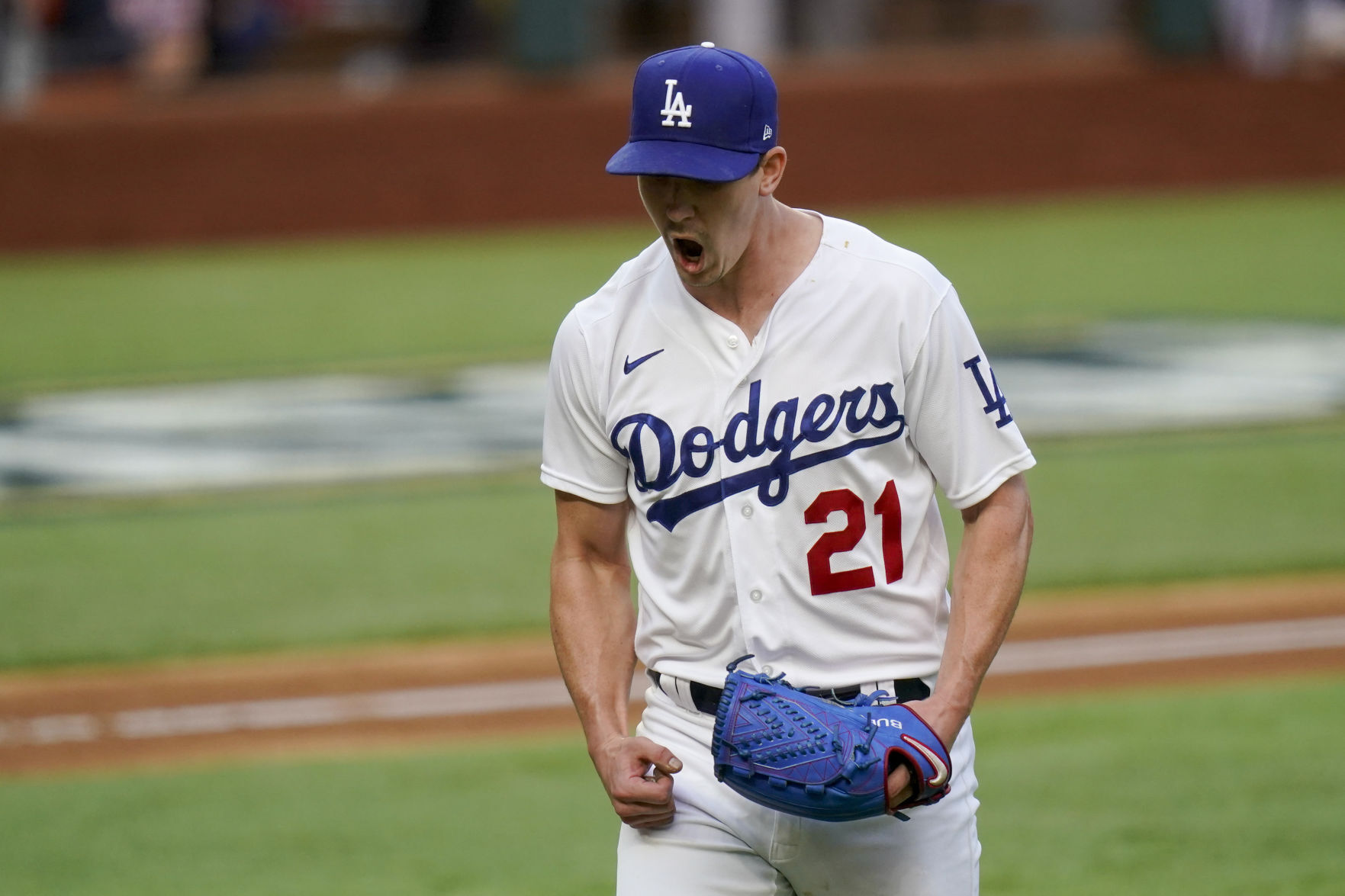 NLCS Braves Dodgers Baseball